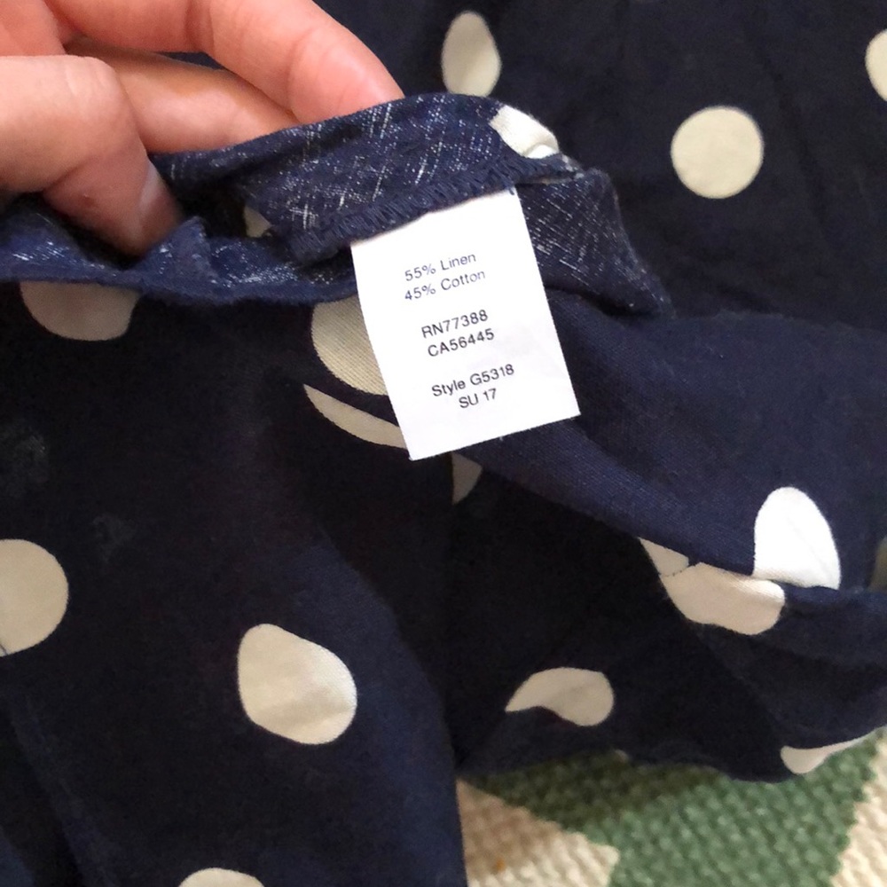 SALE! NWT J Crew Linen Top - Picture 4 of 4